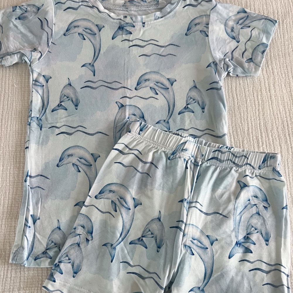 Lev Baby short set